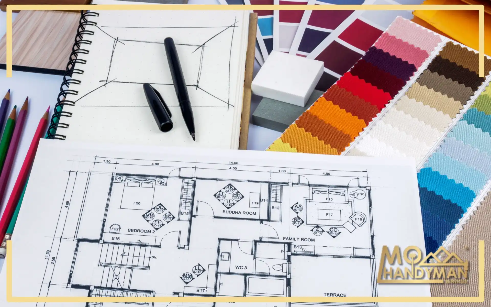 Detailed view of a basement renovation in GTA, illustrating the meticulous work and budget planning involved in revamping an underutilized space.