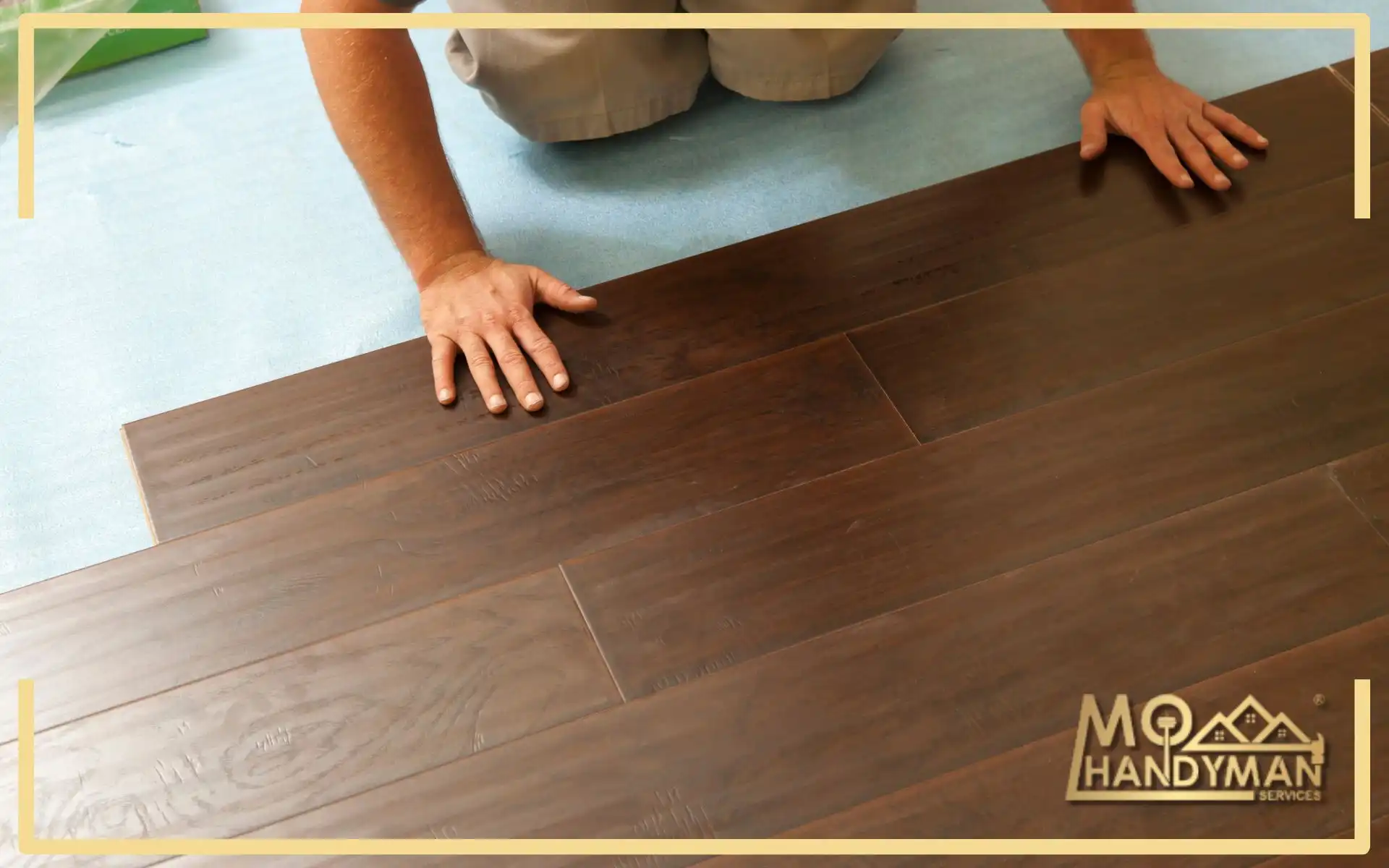 Detailed comparison of waterproof laminate vs hardwood flooring, highlighting the resilience, aesthetic appeal, and versatility of the best laminate flooring.