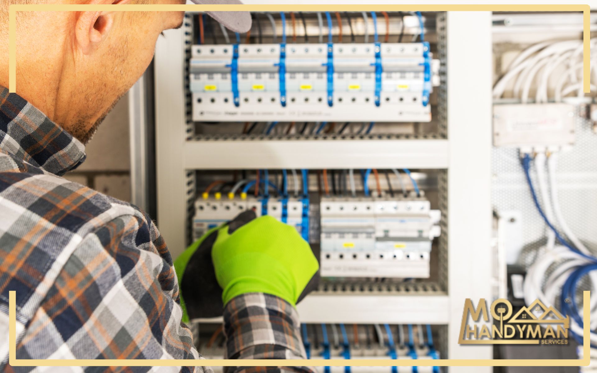 Smart home electrical upgrades including electrical panel enhancements, integrating modern technology for improved efficiency and convenience.