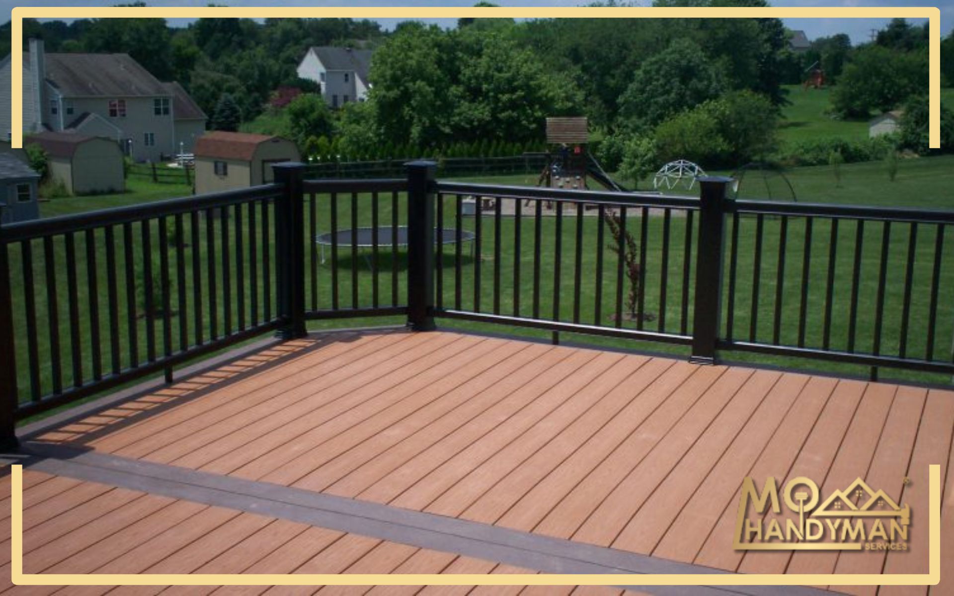 Durable outdoor decking