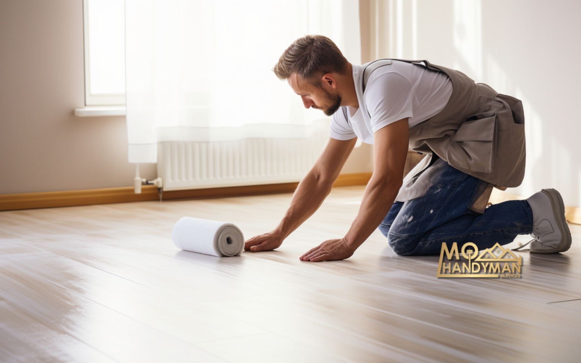 Refreshing home with new paint and flooring